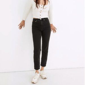 Madewell classic straight jean in Lunar wash